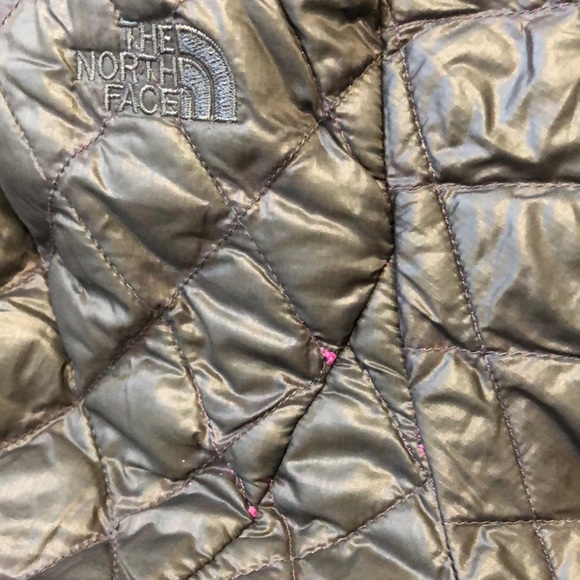 Northface Thermoball Long Jacket Brown/Green - Picture 2 of 16